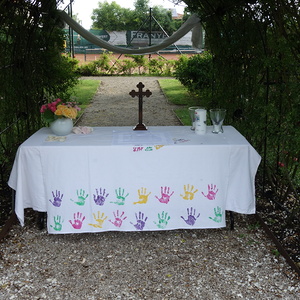 Altar Erstkommunionkinder   